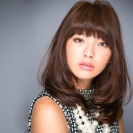 peinado japonés 3 - para el cabello de largo medio (por sala de inusual belleza, Tokio)